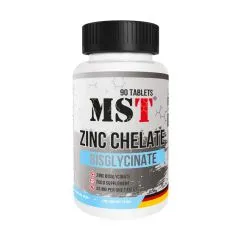 Витамины и минералы MST Zinc Chelate Bisglycinate 90 таблеток (CN14334)