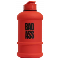 Бутилка для води BAD ASS 1.3 л червоний-чорний