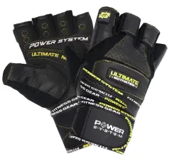 Рукавички для фітнесу Power System PS-2810 Black/Yellow XL