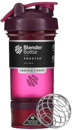 Шейкер Blender Bottle ProStak з кулькою 650 мл Plum (847280032099)