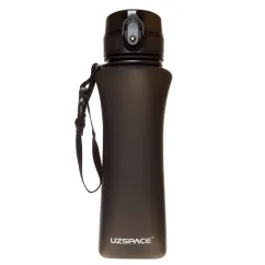 Бутылка для воды UZspace 6006 500 мл (черная) (6955482372272)