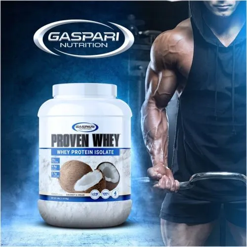 Протеїн Gaspari Nutrition Proven Whey 1814 г Кокос (646511032101) - фото №4