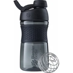 Шейкер Blender Bottle SM з кулькою TWIST 590 мл Black (847280052899)