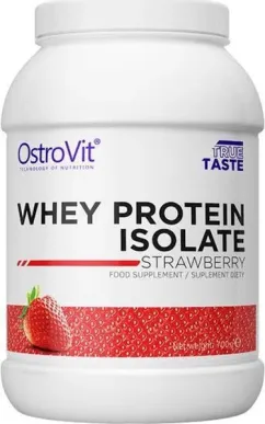 Протеин OstroVit Whey Protein Isolate 700 г Клубника (5902232611809)