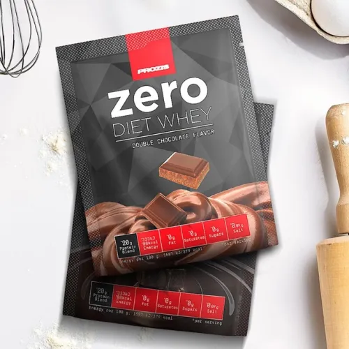 Протеин Prozis Zero Diet Whey, 21 грамм Двойной шоколад (CN3041-1) - фото №2