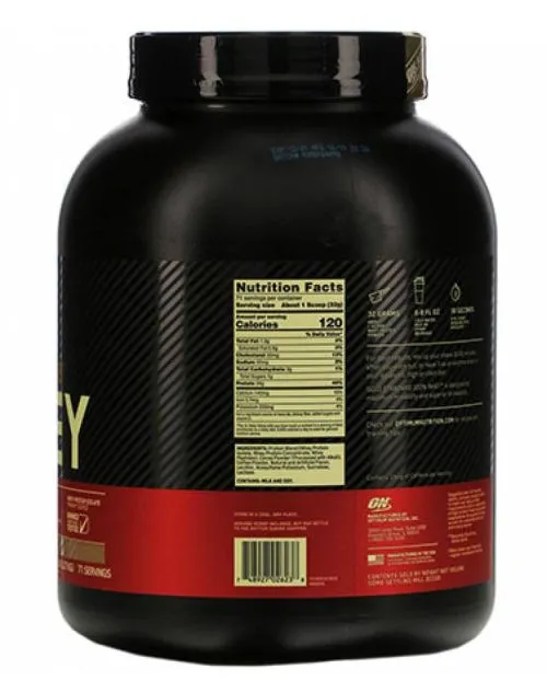 Протеин Optimum Nutrition Whey Gold Standard 2270 г Ванильный крем (5060469988573) - фото №2