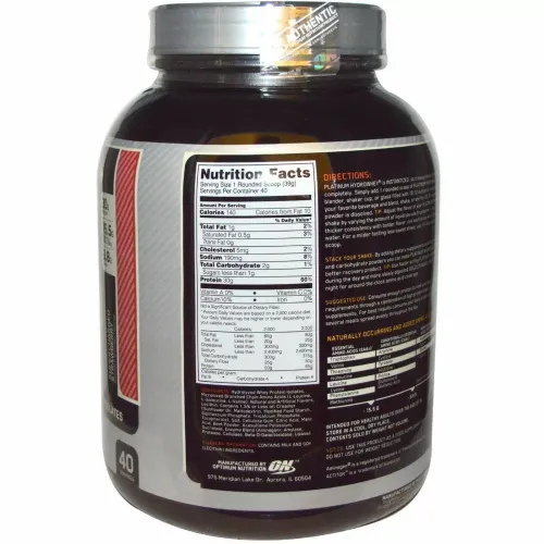 Протеїн Optimum Platinum Hydro Whey, 1,59 кг - Red velvet cake (115831) - фото №2