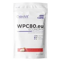 Протеїн OstroVit WPC80.eu Economy 700 г Полуниця-банан (5902232612134)