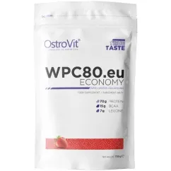 Протеин OstroVit WPC80.eu Economy 700 г Клубника (5902232611878)