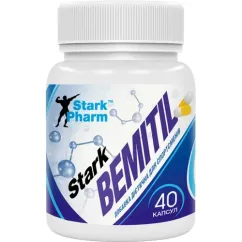 Натуральна добавка Stark Pharm Bemitil 250 мг 40 капсул (19228)