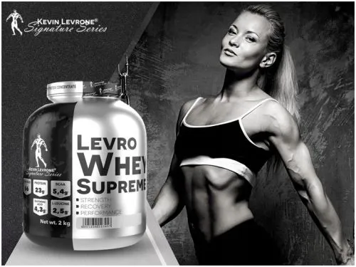 Протеїн Kevin Levrone Levro Whey Supreme 2000 г Білий шоколад та журавлина (5903719210225) - фото №4