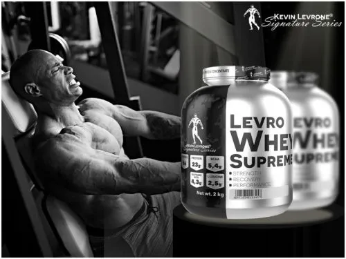 Протеїн Kevin Levrone Levro Whey Supreme 2000 г Полуниця-банан (5903719210263) - фото №3