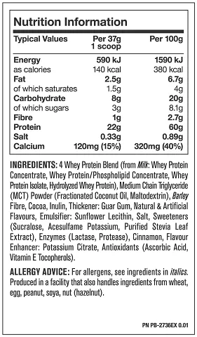 Сироватковий протеїн Mutant Whey 2.27 кг зі смаком Chocolate fudge brownie (627933210551) - фото №2