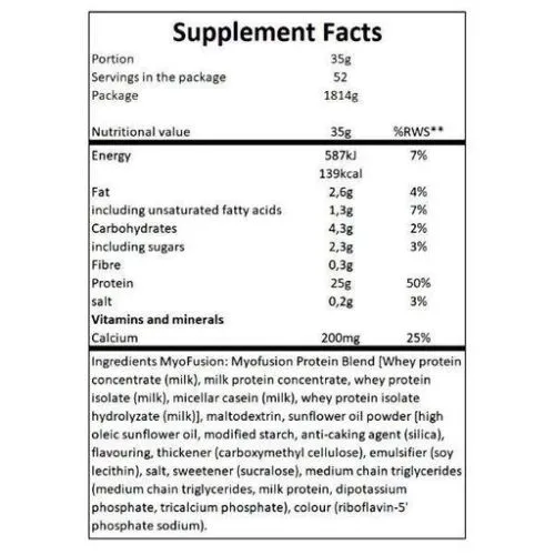 Протеїн Gaspari Nutrition MyoFusion 1814 г Банан (646511022980) - фото №2