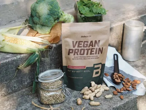 Протеїн Biotech Vegan Protein 25 г Шоколад-кориця (5999076228393) - фото №4