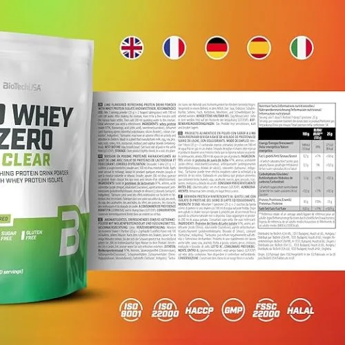 Протеїн Biotech Iso Whey Zero Clear 25 г Тропічні фрукти (5999076237265) - фото №5