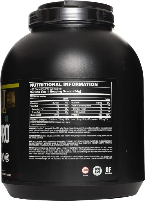 Протеїн Universal Nutrition Ultra Whey Pro 2.3 кг Подвійний шоколад (1965f138) - фото №4