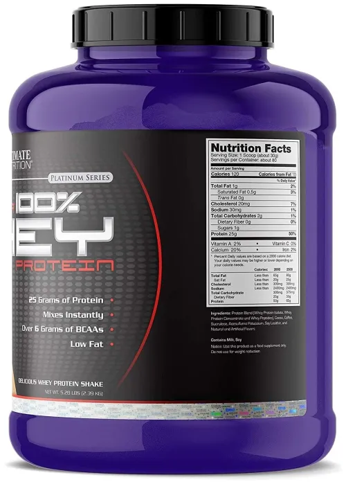 Протеїн Ultimate Nutrition Prostar Whey Protein 907 г Vanilla (099071001450) - фото №5