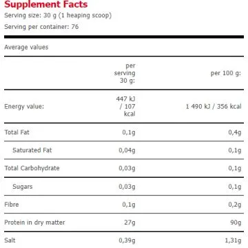 Протеїн Amix Gold Whey Protein Isolate 2280 г Banana (8594060009032) - фото №2