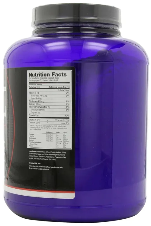 Протеин Ultimate Nutrition Prostar Whey Protein 2.39 кг Raspberry (099071001399) - фото №4