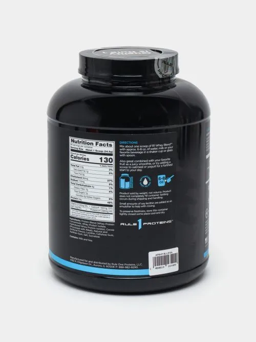 Протеїн R1 (Rule One) Whey Blend 2.27 кг Кавовий напій (837234108024) - фото №3