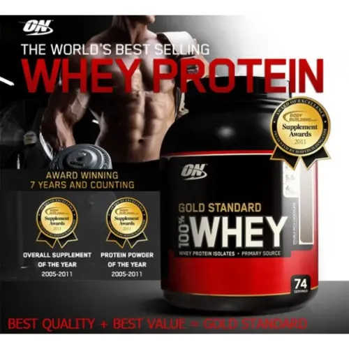 Протеїн Optimum Nutrition 100% Whey Gold Standard 2.27 кг French Vanilla Creme (748927024128) - фото №3