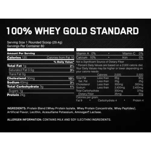 Протеин Optimum Nutrition 100% Whey Gold Standard 2.27 кг Американский пирог Rocky Road (748927027891) - фото №2