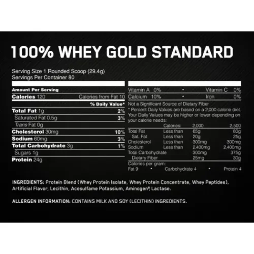 Протеїн Optimum Nutrition 100% Whey Gold Standard 2.27 кг White Chocolate (748927026290) - фото №2