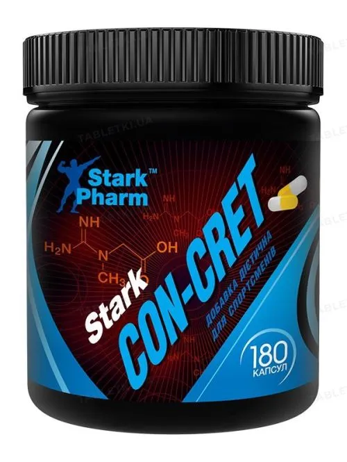 Креатин Stark Pharm Con-Cret Big Caps 750 мг 180 капсул (15851) - фото №2