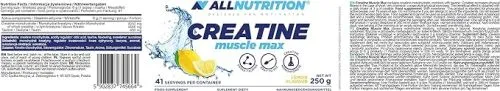 Креатин Allnutrition Creatine Muscle Max 500 г лимон (5902837723938) - фото №3