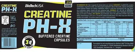 Креатин Biotech Creatine pH-X 210 капсул (5999076234226) - фото №5