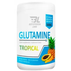 Амінокислота Bodyperson Labs Glutamine 500 г Tropical (100-82-9422397-20)