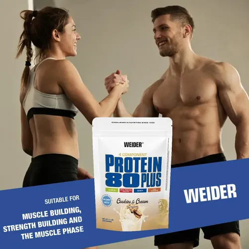 Протеїн Weider Protein 80+ 500 г Coconut (4044782301951) - фото №4