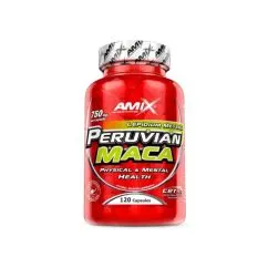 Натуральна добавка Amix Peruvian MACA 750мг 120 капс