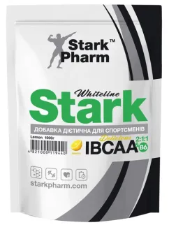 Амінокислота Stark Pharm BCAA 2-1-1/Vit B6 1000 г Lemon (2022-09-0046)