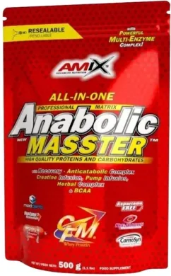 Гейнер Amix Anabolic Masster 500 г клубника (8594060008578)