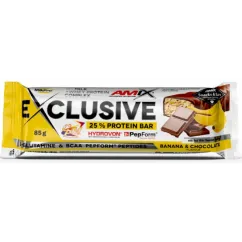 Батончик Amix Exclusive Protein Bar 85 г 1/12 Бананово-шоколадний (8594060004341)