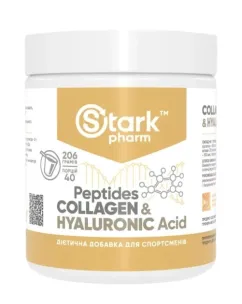 Натуральна добавка Stark Pharm Collagen Peptides & Hyaluronic Acid 206 г (2022-10-0931)