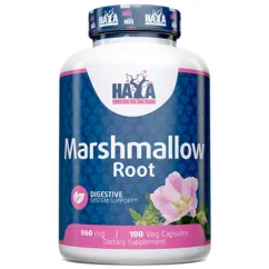 Натуральная добавка Haya Labs Marshmallow Root 960mg 100 веган капс (858047007878)
