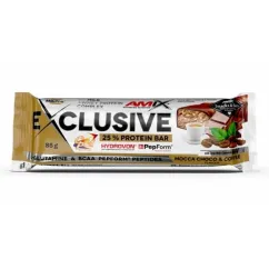 Батончик Amix Exclusive Protein Bar 85 г 1/12 Мокко-шоко-кофе (8594060004396)