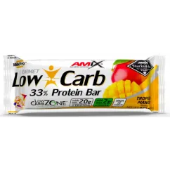 Батончик Amix Low-Carb 33% Protein Bar 60 г 1/15 Тропическое манго (8594060005379)