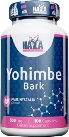 Натуральна добавка Haya Labs Yohimbe Bark 500 мг 100 капс (854822007712)