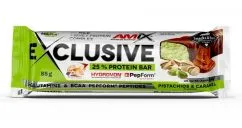 Батончик Amix Exclusive Protein Bar 85 г 1/12 Фісташки і карамель (8594060004402)