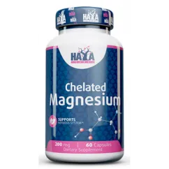 Мінерали Haya Labs Chelated Magnesium 200 мг 60 капс