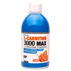 Жироспалювач Quamtrax L-Carnitine 3000 - 500 мл, апельсин (8435699401876)