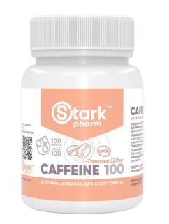 Кофеїн Stark Pharm Caffeine 100 мг 100 таб (9244)