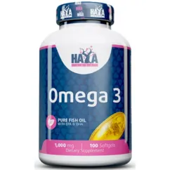 Вітаміни Haya Labs Omega 3 1000mg 100 софт гель (853809007349)
