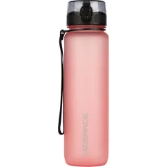 Бутылка для воды UZspace Pink (1000 мл) Розовая