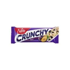Батончик GO ON Nutrition Crunchy bar 40 г Сливи і ваніль 1/25 (5900617015976)