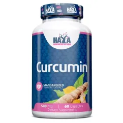 Натуральная добавка Haya Labs Curcumin /Turmeric Extract/ 500 мг 60 капс (853809007417)